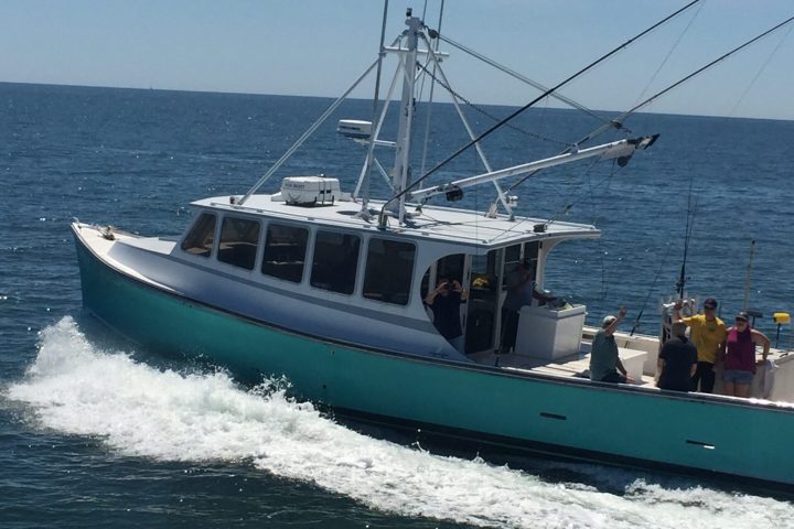 a small boat in a body of water